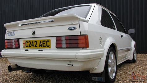 escort mk3|1985 Ford Escort RS Turbo Series 1